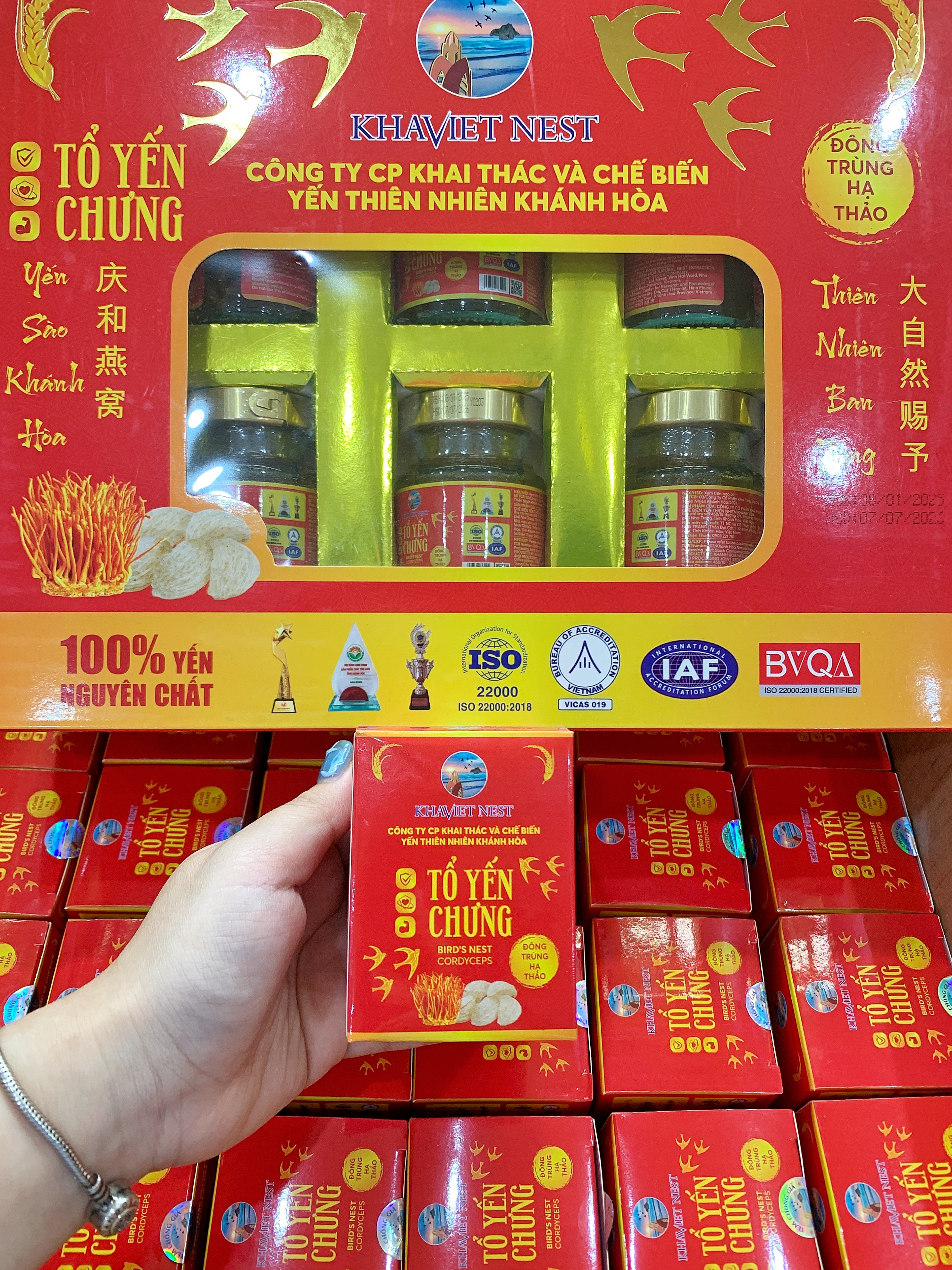 Thương hiệu Khaviet Nest và sản phẩm tổ yến chưng sẵn
